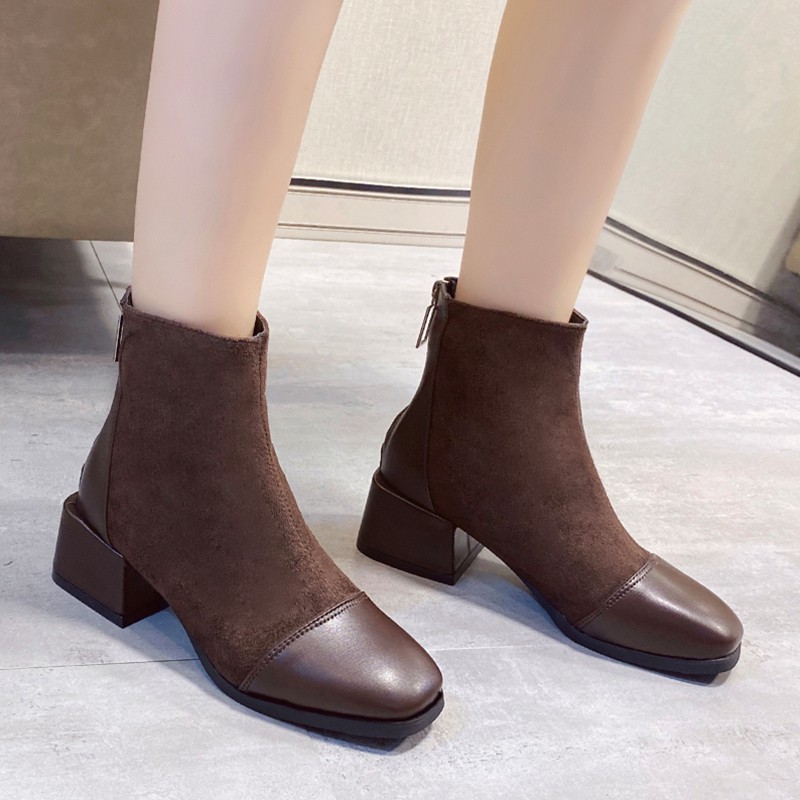 SẴN BOOT NỮ BIG SIZE SIZE 40 - 43 GIÀY BIG SIZE BOOT CAO CỔ