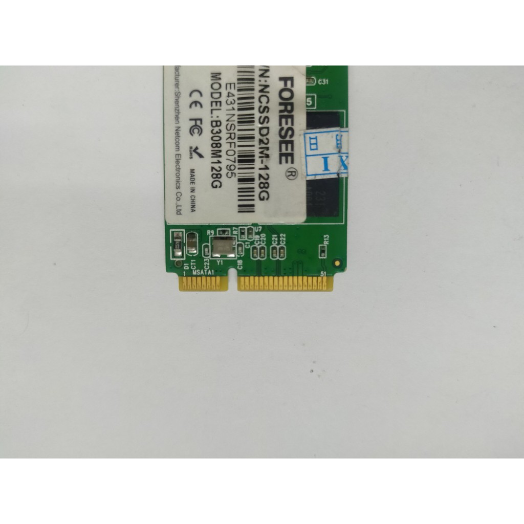 Ổ CỨNG SSD MSATA 128Gb THÁO MÁY. CHUẨN CHẤT LƯỢNG