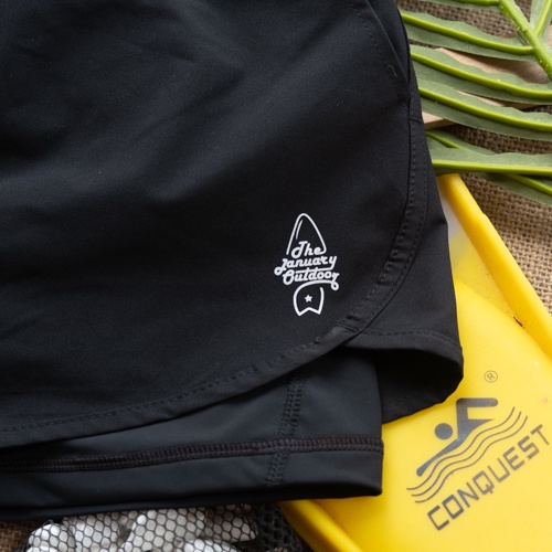 Quần short 2 lớp đa năng cho nữ - 2layer co giãn phù hợp chơi thể thao hay đi biển đều đẹp - TJO Việt Nam