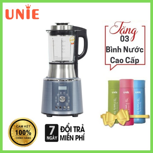 (Mã CHUTHI1 giảm 10K) Máy làm sữa hạt Unie V1S(Tặng 3 bình nước Unie Cao Cấp) - Hàng chính hãng, Bản nâng cấp