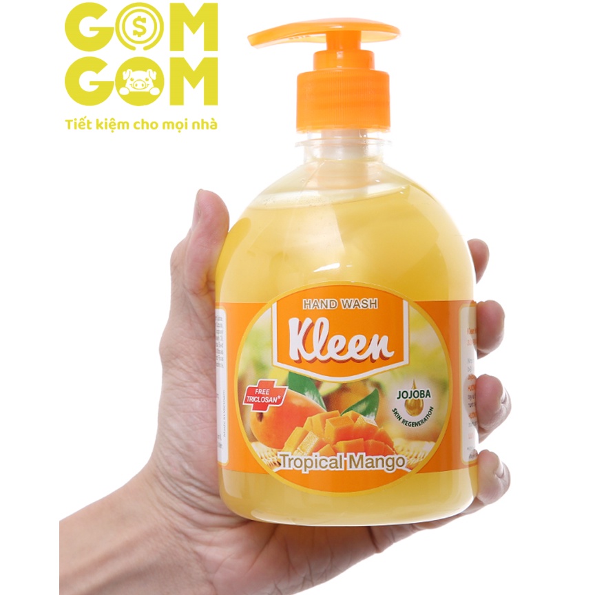 NƯỚC RỬA TAY KLEEN XOÀI 500ML