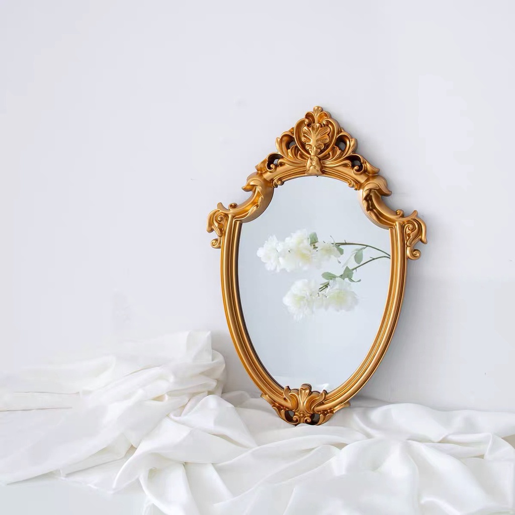 Mirror Tray - Khay gương vintage và sang trọng