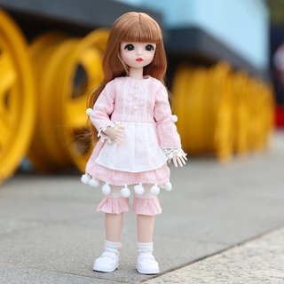 Đầm Đồ Chơi Búp Bê 28cm Tỉ Lệ 1 / 6