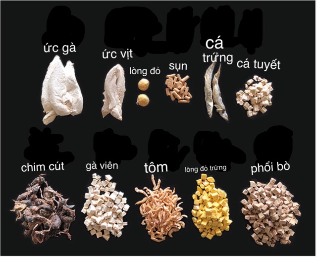 THỊT ĐÔNG KHÔ CHO CHÓ MÈO (TẶNG 01 PHẦN QUÀ HẤP DẪN)