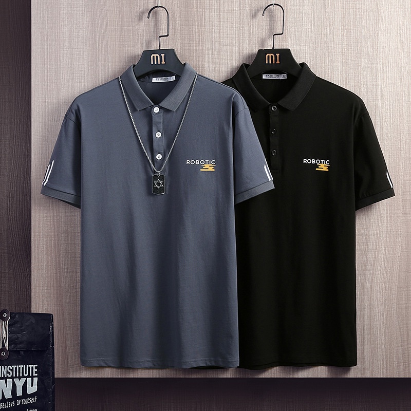 Áo polo Ngắn Tay In Họa Tiết Trẻ Trung Dành Cho Nam