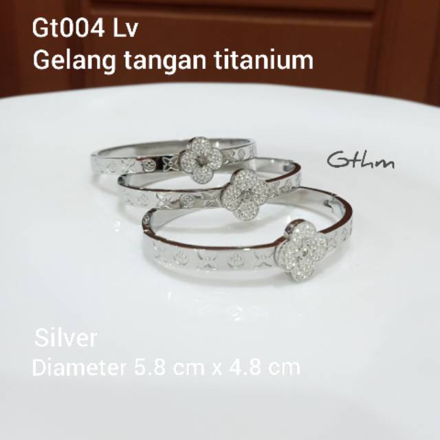 Vòng Đeo Tay Bgt004 Mạ Vàng 18k Cho Nữ