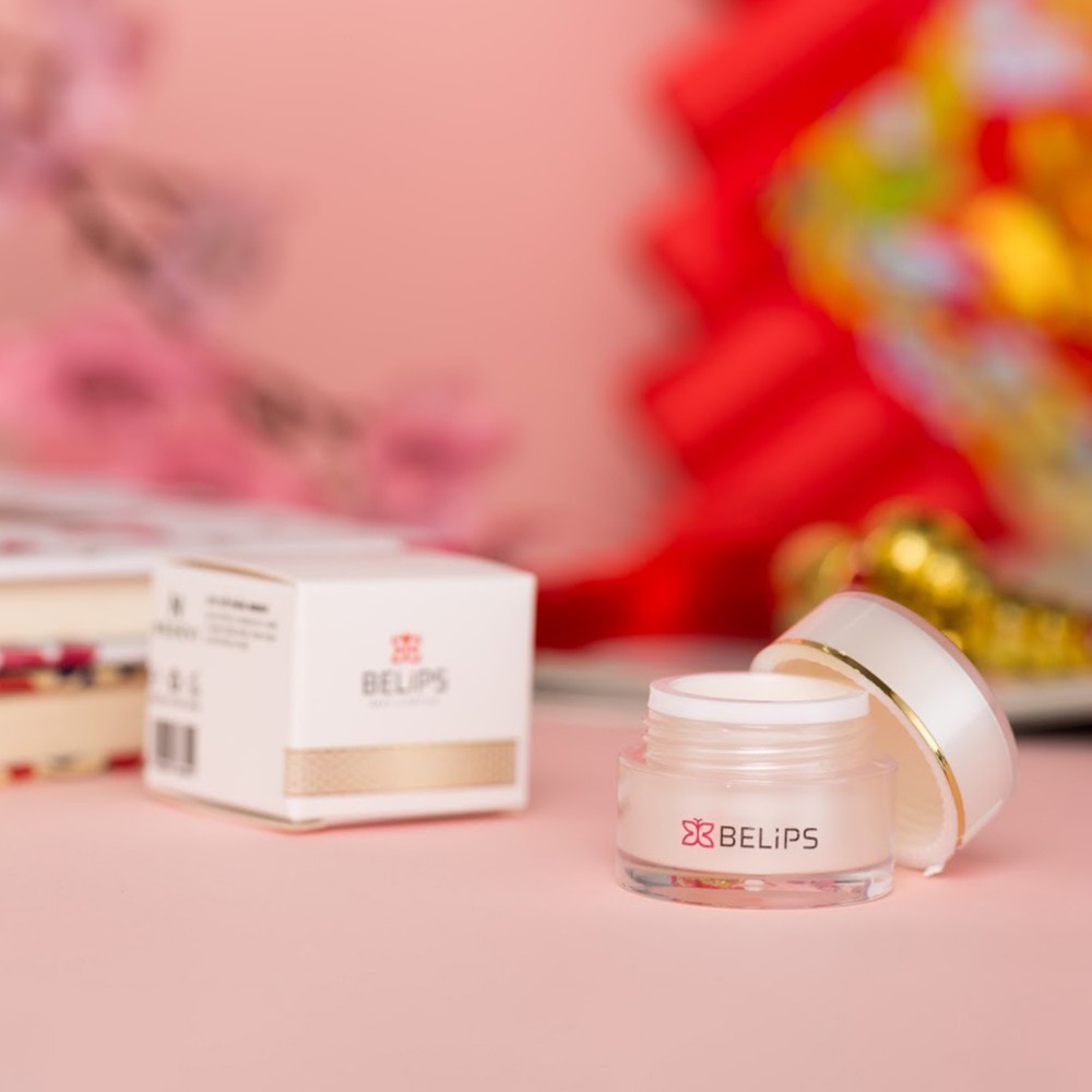 Mặt Nạ Ngủ Cho Môi Belips Lip Sleeping Mask Raspberries 10g