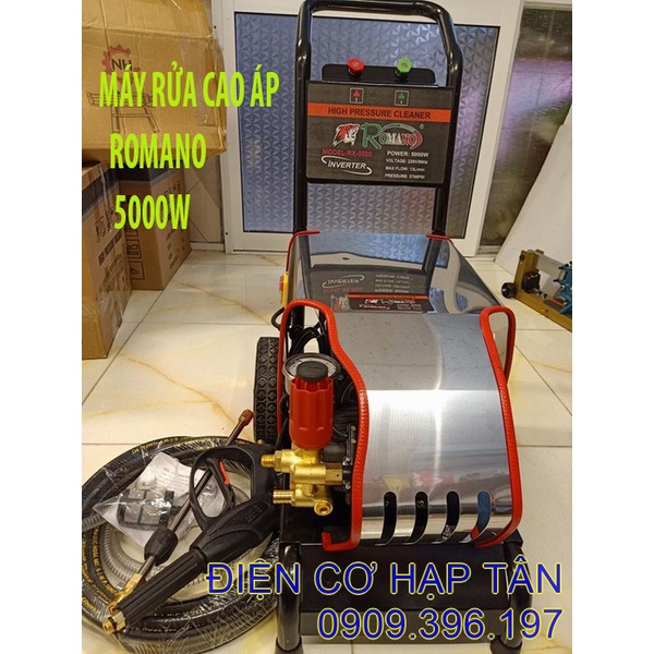 Máy Rửa Xe Romano 4KW  RX-5000 - Cao Áp