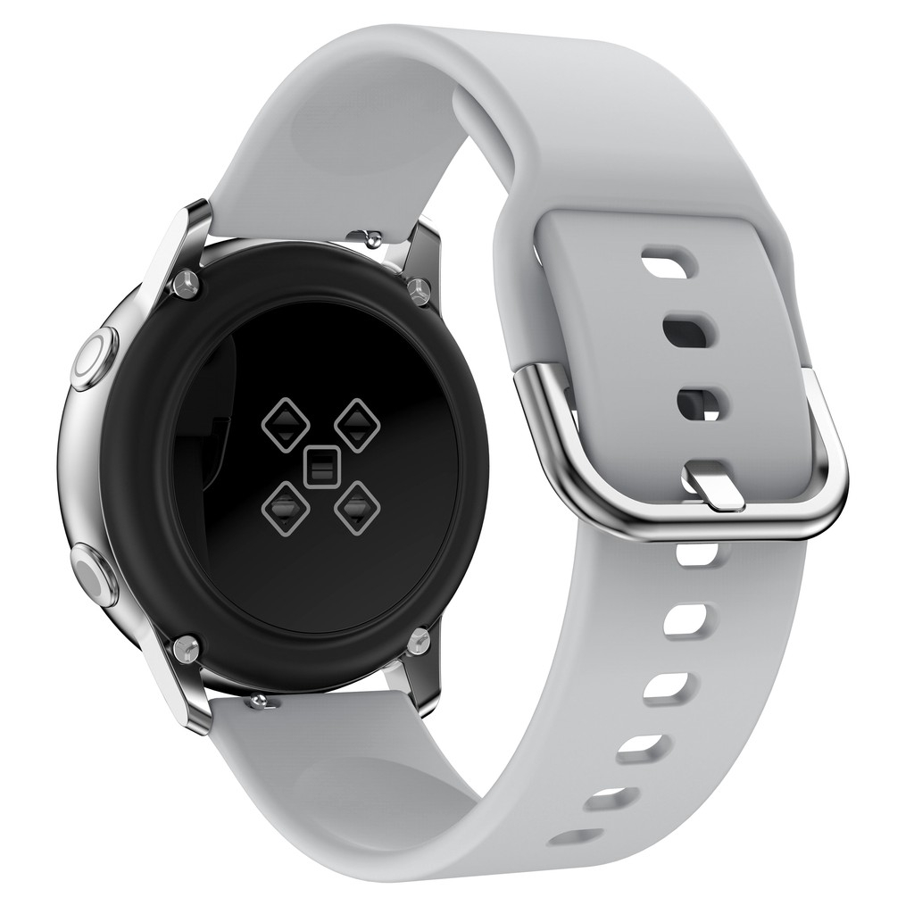 Dây đeo đồng hồ thay thế chất liệu silicon dành cho Samsung Galaxy Watch Active/Amazfit Bip