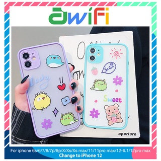 Ốp iphone - Ốp lưng viền nhám Rồng con đáng yêu 6s/6plus/6splus/7/8/7plus/8plus/x/xs/xsmax/11/11promax - Awifi Case T7-5