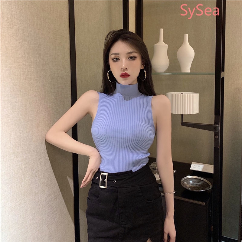 Áo Croptop Sát Nách Thiết Kế Dây Đan Chéo Phong Cách Quyến Rũ