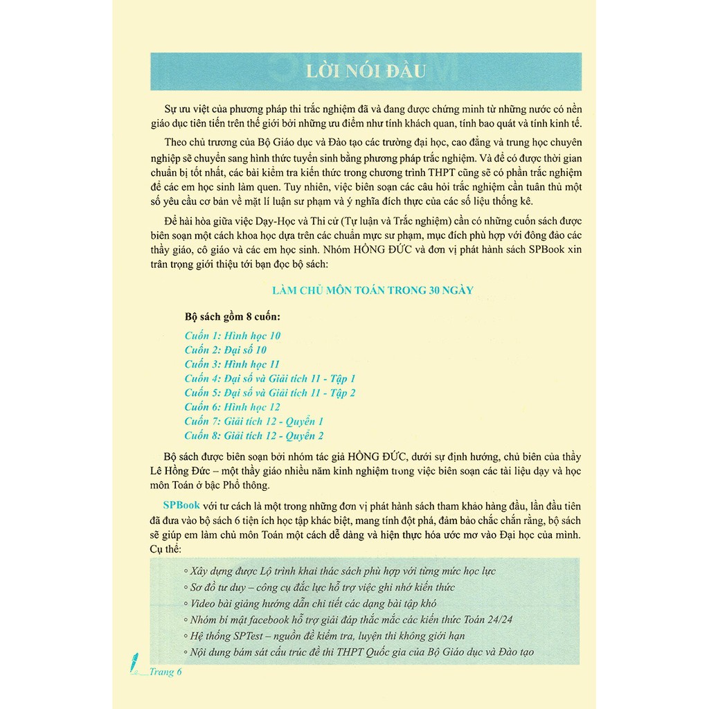 Sách - Làm Chủ Môn Toán Trong 30 Ngày - Giải Tích 12 (Quyển 2) | BigBuy360 - bigbuy360.vn