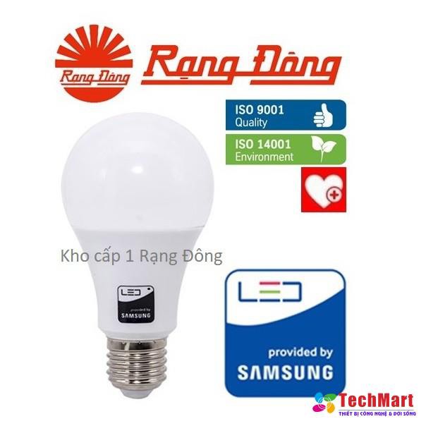 [CHÍNH HÃNG] Bóng đèn LED kẹp bình ắc quy 12V - 24V DC 7W / 9W /12W Rạng Đông, ChipLED Samsung