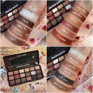 Phấn mắt Sivanna Colors Chocolate Palette