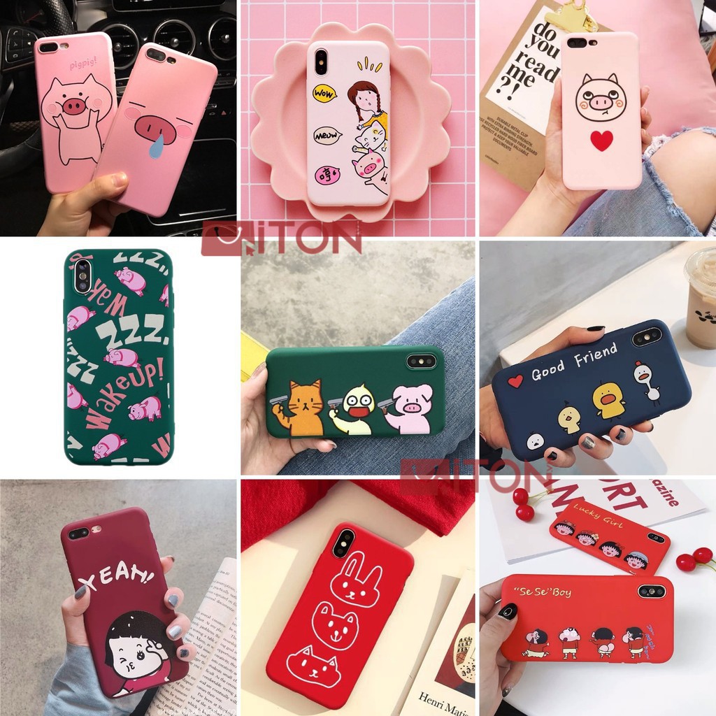 Ốp lưng dẻo IPhone X (5.8) | IPhone Xs Max (6.5) - Ốp Dẻo su in hình ngộ nghĩnh