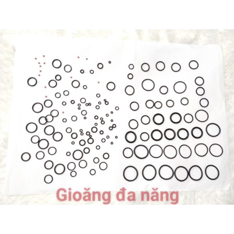 Doăng Gioăng Ron Sim Đa Năng Thay Sửa Đủ Kích Cỡ 100 Chiếc