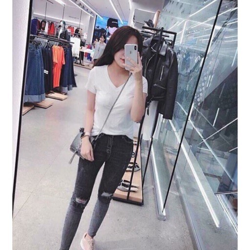 Áo phông cổ tim