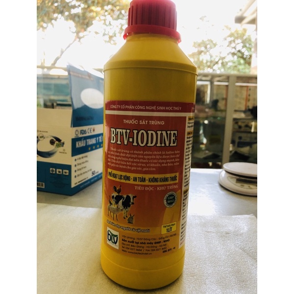 BTV-IODINE  1 lít