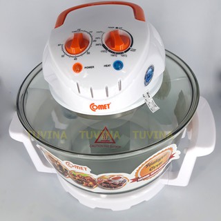 Lò nướng thủy tinh Comet CM8628 12L