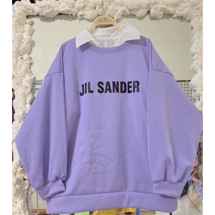Áo sweater nỉ cotton in chữ SANDER siêu xinh.hangtotgiare98