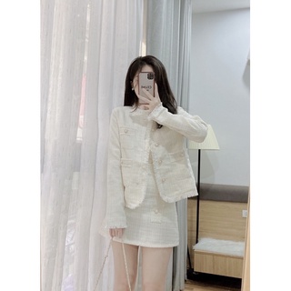 Set dạ be ánh nhũ