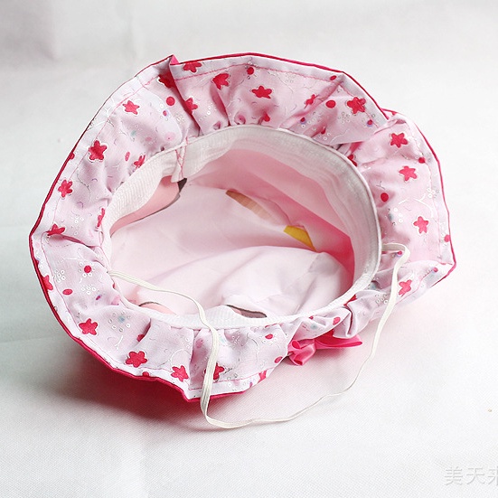 Mũ Rộng Vành Che Nắng Dễ Thương Công Chúa Dành Cho Bé Gái 1-3 Tuổi