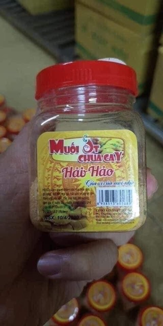 Lọ muối chấm chua cay 120g