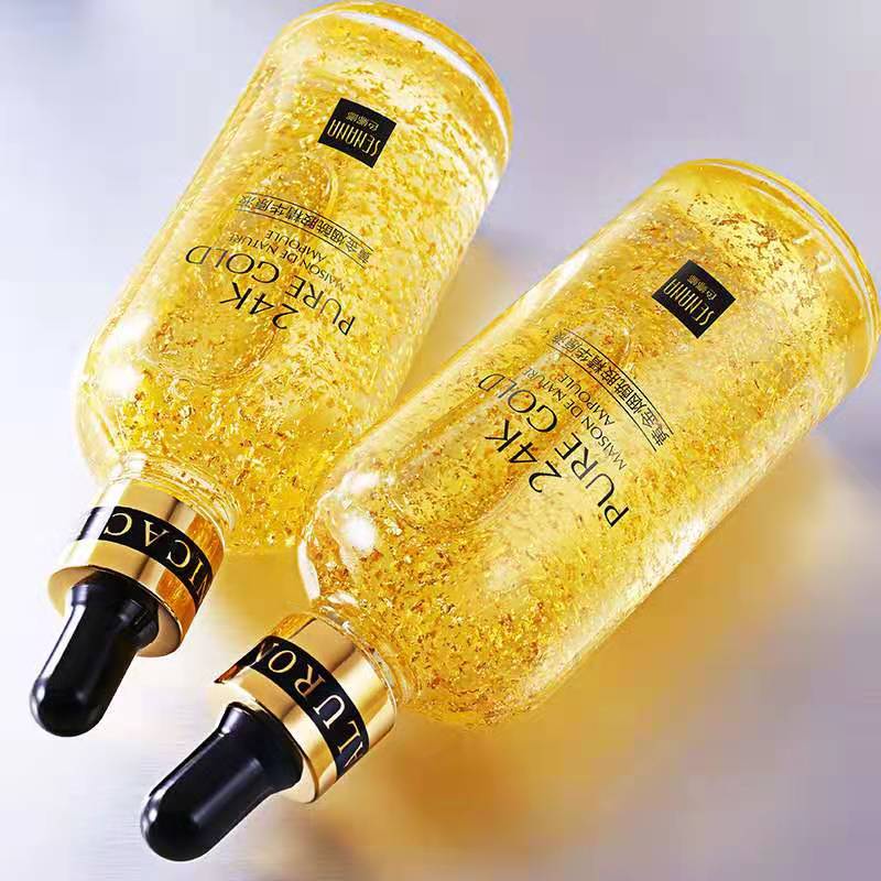 [Hàng mới về] Tinh chất dưỡng da vàng 24K Niacinamide cấp ẩm se khít lỗ chân lông săn chắc da mặt 50ml | BigBuy360 - bigbuy360.vn