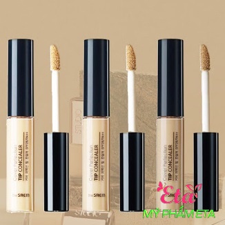 Kem che khuyết điểm The Saem Cover Perfection Tip Concealer Spf28 PA++ Ckđ độ che phủ cao lâu trôi