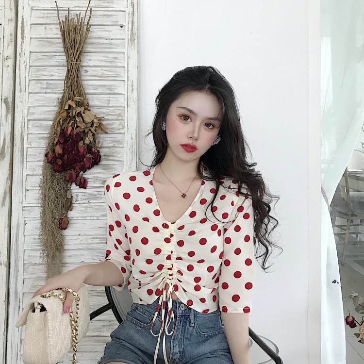 Áo sơ mi nữ kiểu ngắn tay Emilyshop