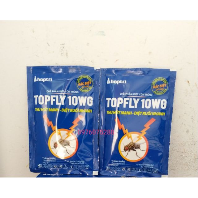 Thuốc diệt ruồi TOPFLY 10WG gói 20g