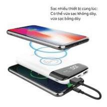 Pin Xạc Dự Phòng Chính Hãng HOCO 10.000mah - SẠC NHANH QC 3.0 - Sạc Không dây