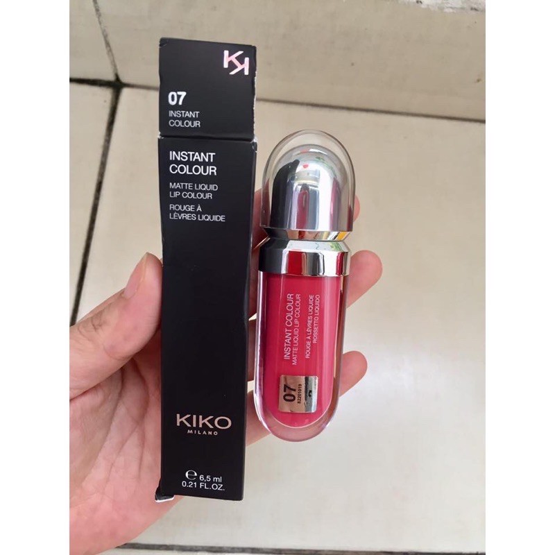 Son kem lì Kiko Instant Colour Matte Liquid Lip Colorado