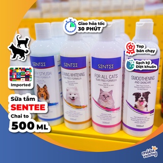 Sữa tắm Sentee sạch kỹ cho chó mèo
