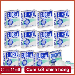 - combo giá sỹ 12 bột tẩy trắng răng toothpower eucryl 50g giúp sạch miệng, trắng răng, hơi thở thơm mát