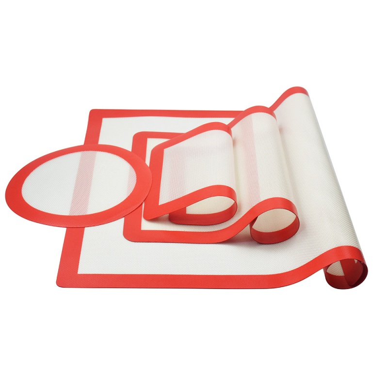 Thảm Nướng Bánh Macaron Bằng Sợi Thủy Tinh Silicone Dày Dặn
