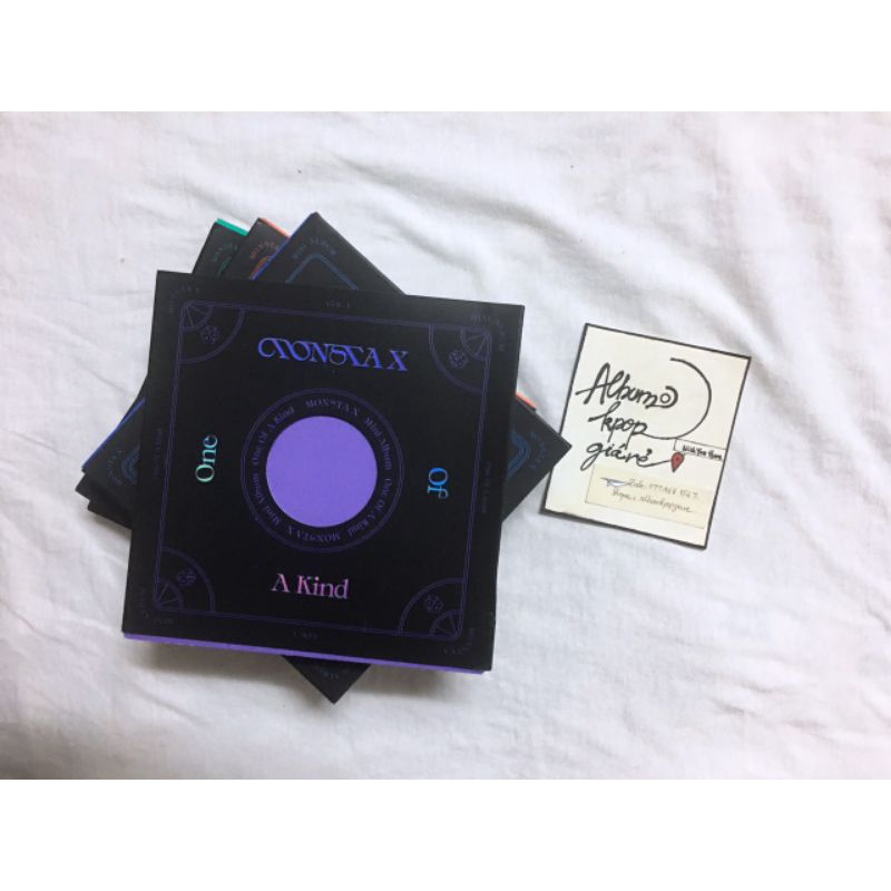 Monsta X 9th Mini album One Of A Kind đã khui seal, không bao gồm photocard.