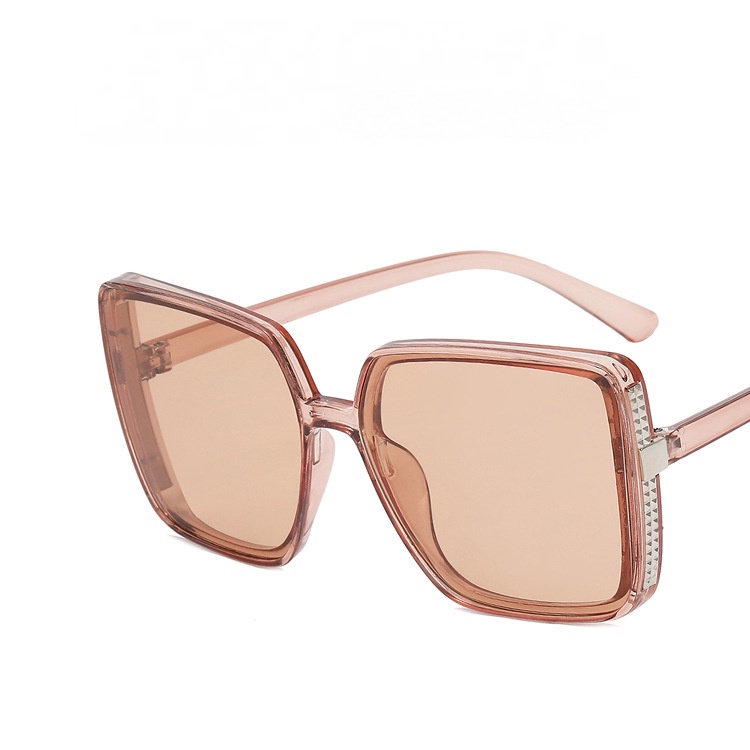 Kính mát vuông oversize chống tia UV400 thời trang cho nữ