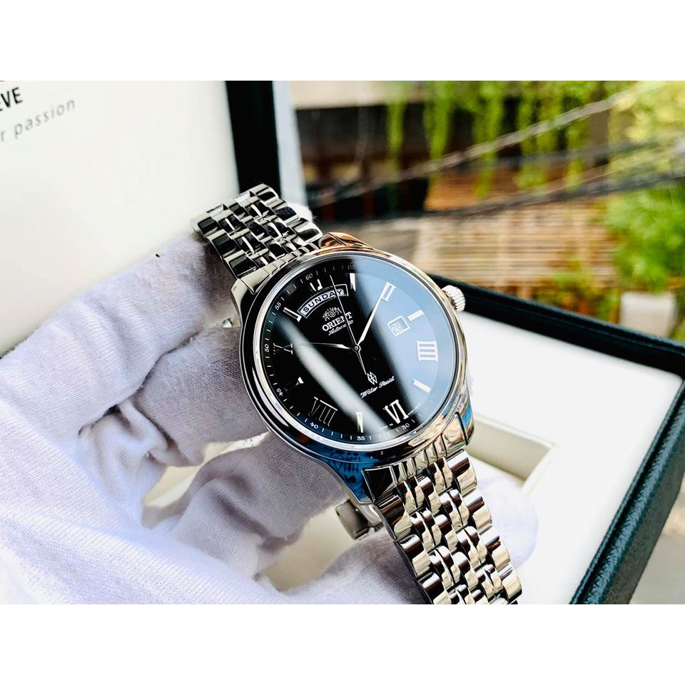 ĐỒNG HỒ NAM Orient Automatic SEV0P002BH_THIẾT KẾ HÀI HÒA SANG TRONG