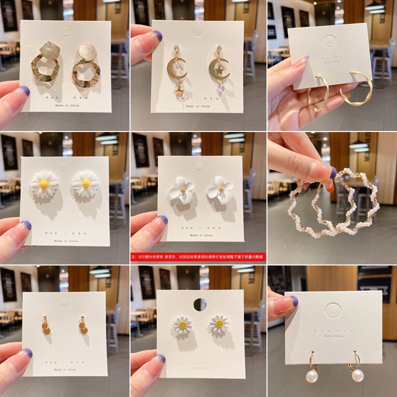 Khuyên Tai Dáng Dài Phong Cách Hàn Quốc Thời Trang Cho Nữ