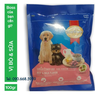 THỨC ĂN CHÓ CON SMARTHEART PUPPY 100gr - Smart Heart 100g
