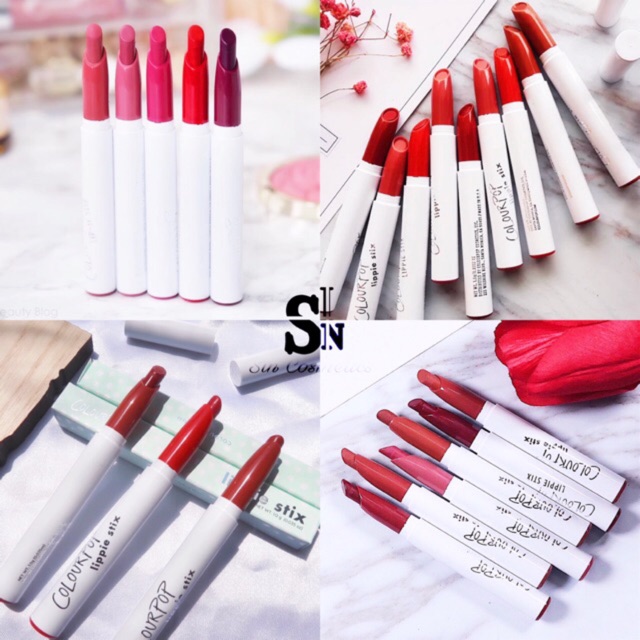 Son thỏi Colourpop Lippie Stix các màu đẹp