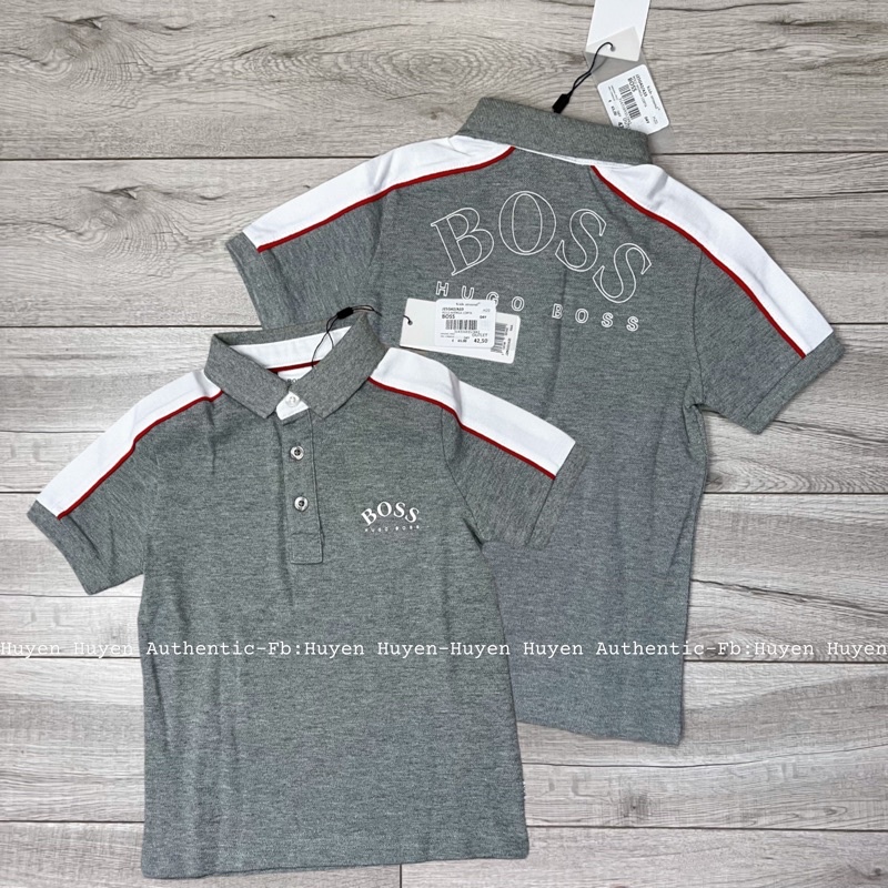 Áo polo Boss  bé trai