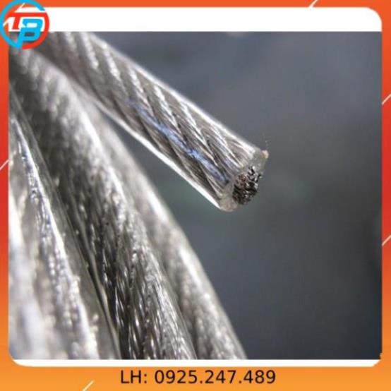 Dây cáp thép bọc nhựa Phi [ 12mm ] dài 1 mét – 1000 mét CÁP THÉP Thái Bình VinàN