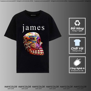 Áo thun nam nữ James La 2 - Áo thun tay lỡ Oversize form rộng Local Brand | mẫu mã mới