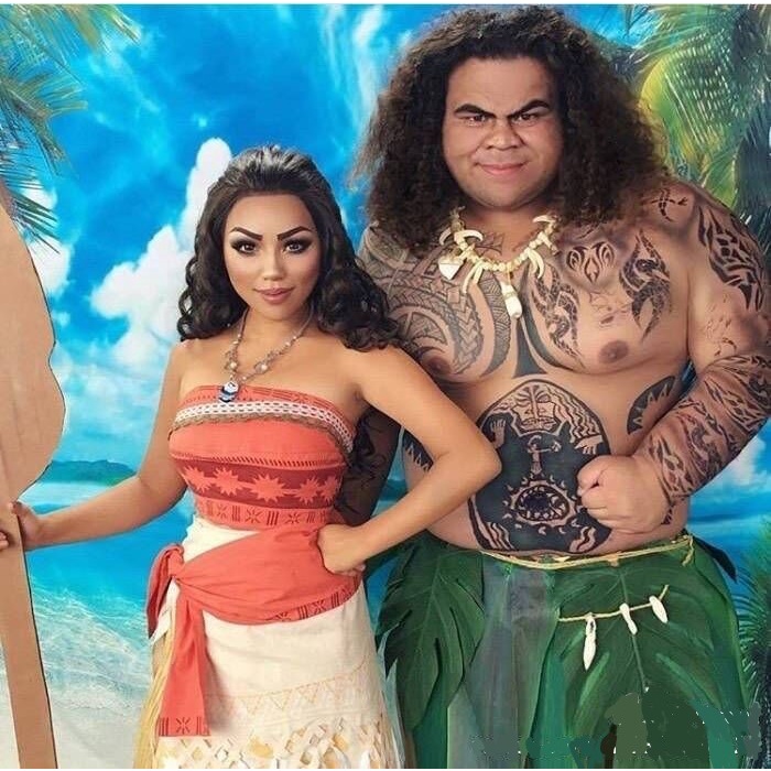 Đại Dương Lãng Mạn Cosplay Moana cospla Anime Trang Phục Hóa Trang Halloween Moana Moana Moana