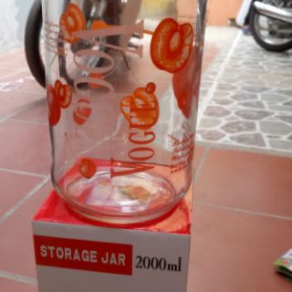 Lọ thuỷ tinh đựng đồ 2000ml
