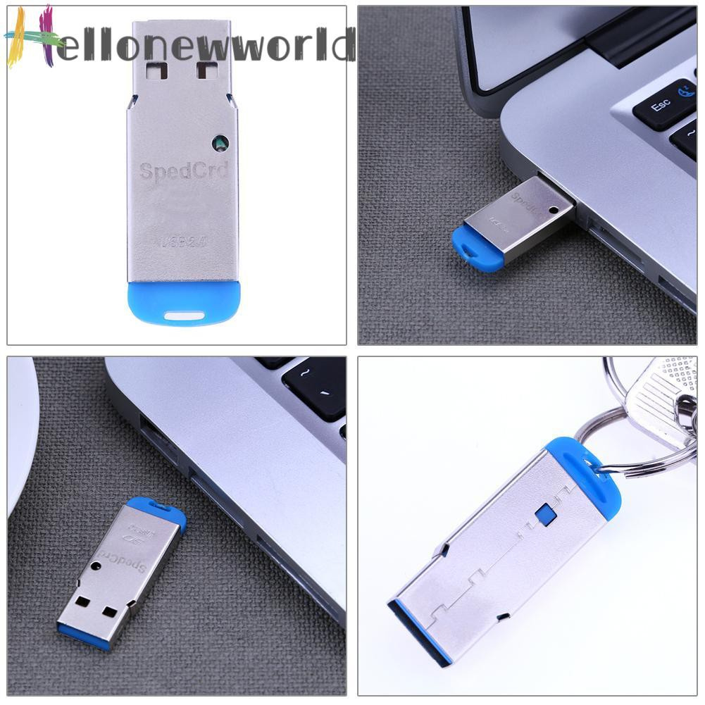 Hộp Đựng Thẻ Nhớ Mini Bằng Kim Loại Usb 2.0 Đầy Tiện Lợi | BigBuy360 - bigbuy360.vn