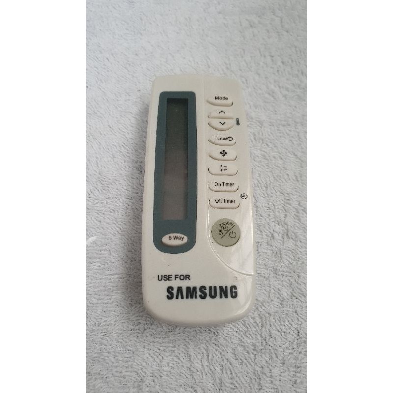 REMOTE ĐIỀU KHIỂN MÁY LẠNH ĐIỀU HÒA SAMSUNG MÀN HÌNH DỌC