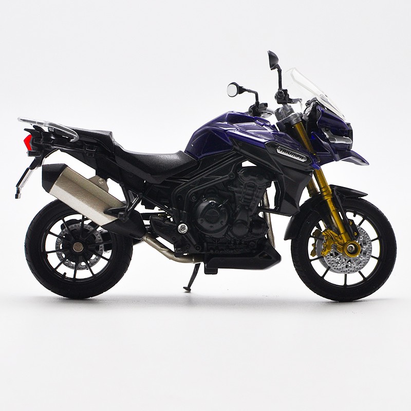 WELLY Mô Hình Xe Mô Tô Triumph Tiger Explorer Bằng Hợp Kim Tỉ Lệ 1: 18